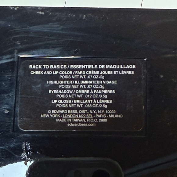 Edward Bess back to basics palette - Picture 6 of 6